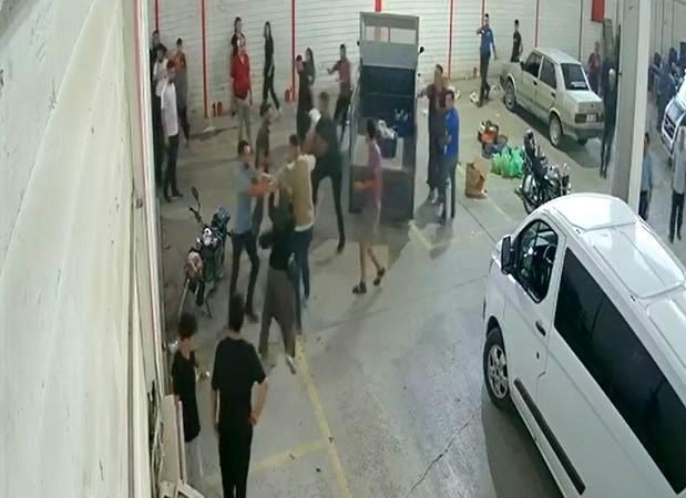 Akşam Pazarı’nda Akraba Kavgası: Biber Gazı İle Sonlandı