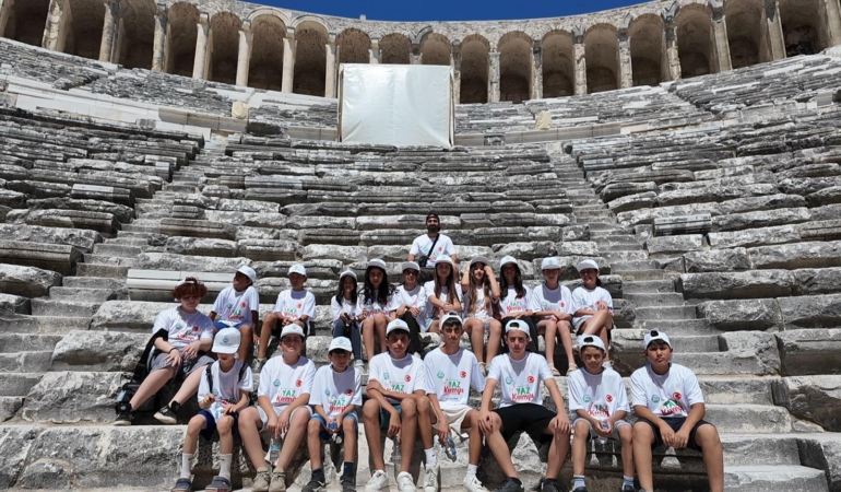 Serik’te Gençler Yaz Kampında Eğlence Dolu Günler