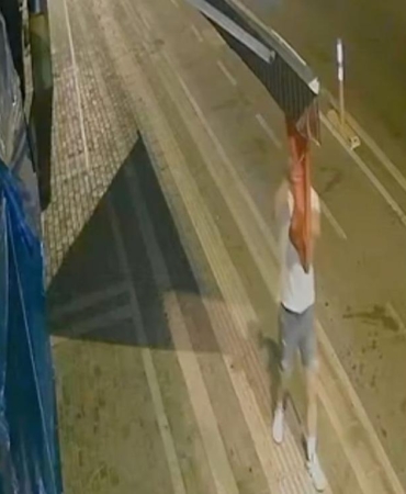 Türk Bayrağına Saygısızlık Yapan Turist Gözaltında