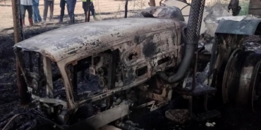 Burdur’da Traktör Yangını: 5 Dönüm Arazi Yandı!