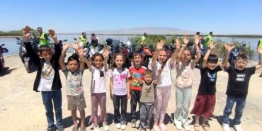 Eber Gölü’nde Kuraklığa Farkındalık Etkinliği