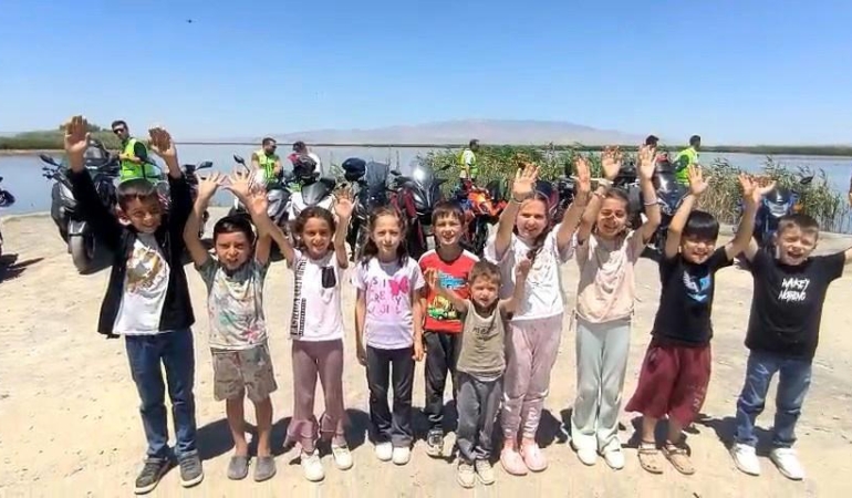 Eber Gölü’nde Kuraklığa Farkındalık Etkinliği