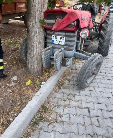 Isparta’da Traktör Kazası: 1 Kişi Hayatını Kaybetti