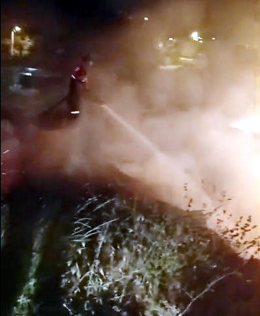 Burdur’da Kuru Otluk Alanda Yangın Paniği