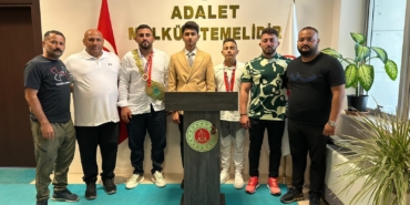 Çilenker Kardeşler Başsavcı’dan Kutlama Aldı