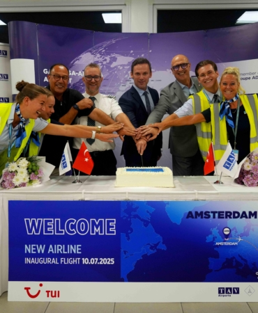 Gazipaşa-Alanya ile Amsterdam Arası Uçuşlar Artıyor