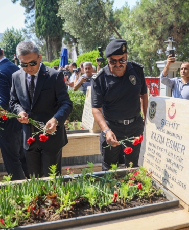 15 Temmuz’da Şehit Polis İçin Anma Töreni