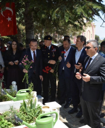 15 Temmuz Şehidi Korkuteli’de Anıldı