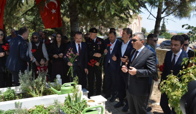 15 Temmuz Şehidi Korkuteli’de Anıldı