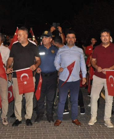 Gazipaşa’da 15 Temmuz Anma Programı Coşkuyla Yapıldı