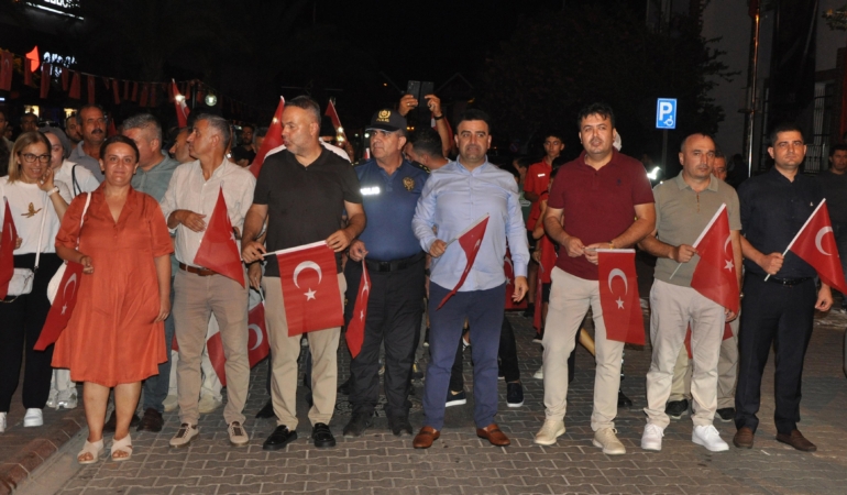 Gazipaşa’da 15 Temmuz Anma Programı Coşkuyla Yapıldı