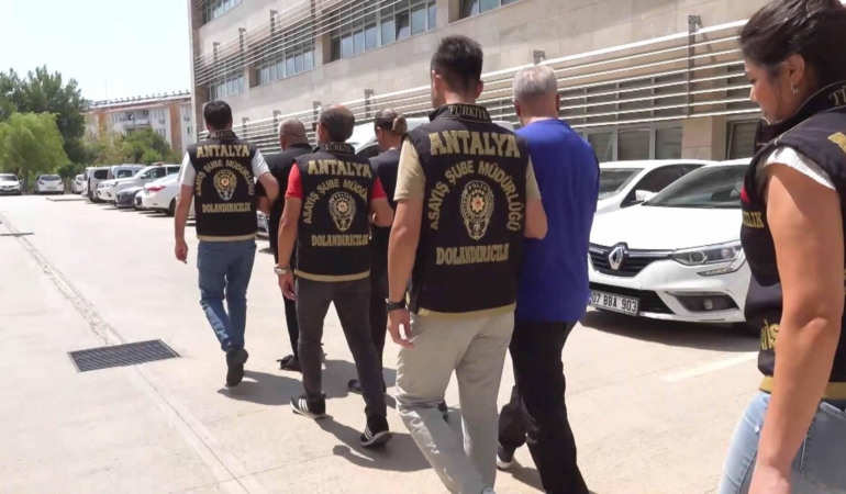 Antalya’da 3.4 Milyon TL’lik Dolandırıcılık Çetesi