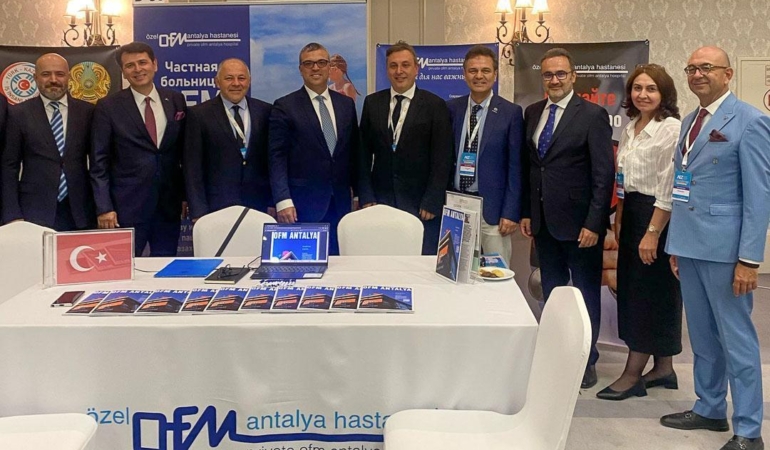 Antalya, Kazakistan Sağlık Fuarı’nda Parladı!