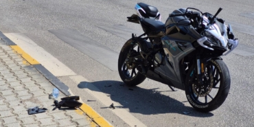Eğirdir’de Motosiklet Kazası: 1 Yaralı!