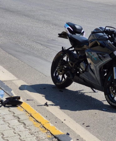 Eğirdir’de Motosiklet Kazası: 1 Yaralı!