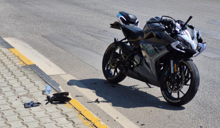Eğirdir’de Motosiklet Kazası: 1 Yaralı!