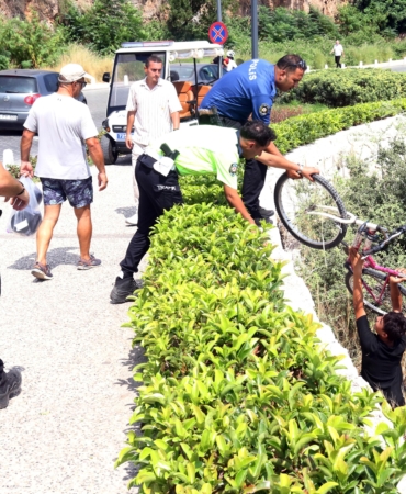 Bisikletle Falezlerden Düşen İki Çocuğun Kurtuluşu