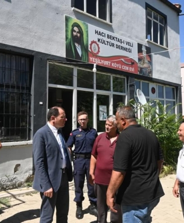 Yeşilyurt köyüne cemevi