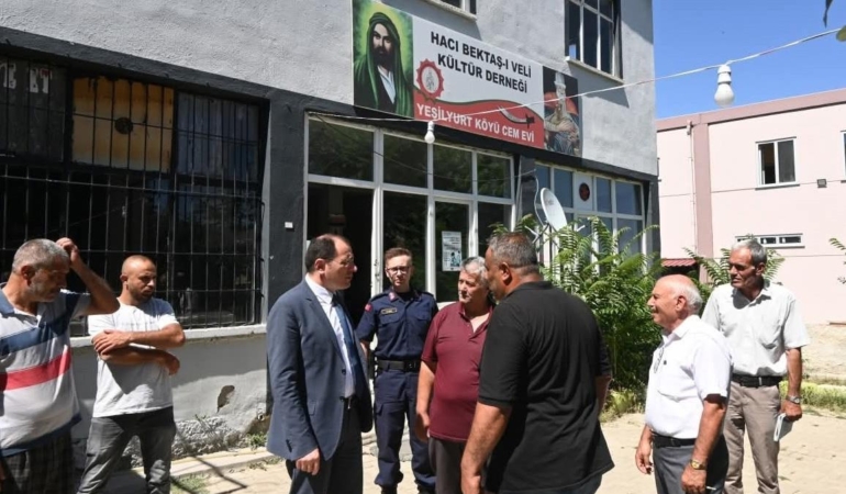 Yeşilyurt köyüne cemevi