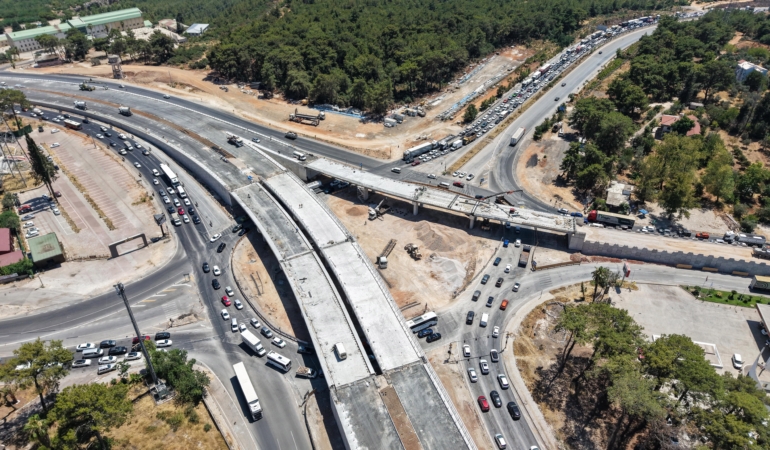 Kepezüstü kavşağı ay sonu açılıyor