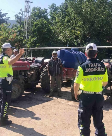 Jandarmadan sürücülere eğitim