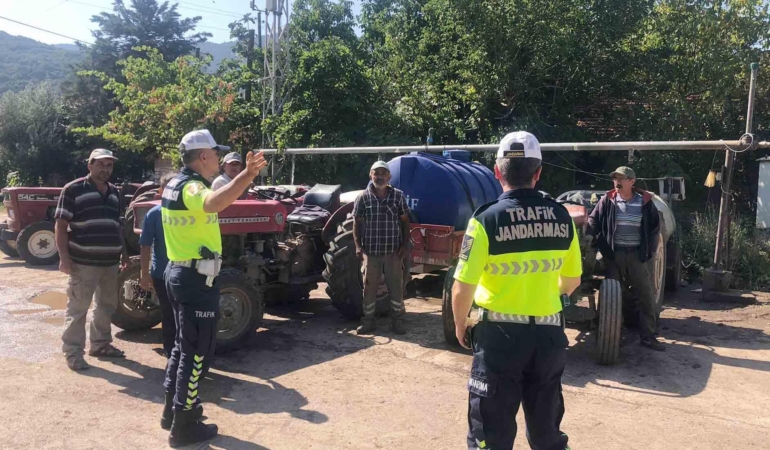 Jandarmadan sürücülere eğitim