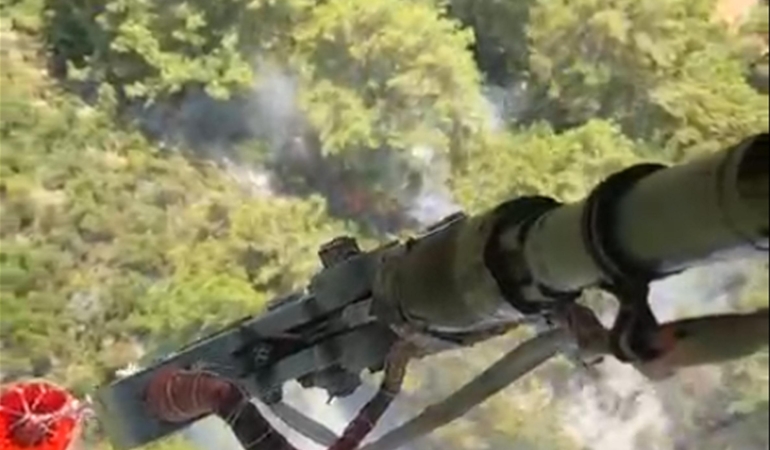 Antalya'da orman yangını