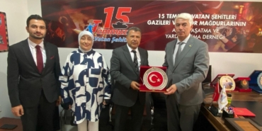 Tanrıöver’den 15 Temmuz Vatan Şehitleri Derneği’ne ziyaret