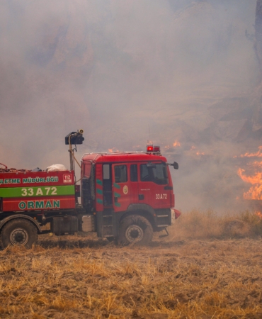 Eskişehir’de çıkan orman yangını, 3’üncü günde Afyonkarahisar’da sürüyor (4)