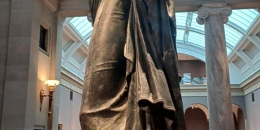 İmparator Marcus Aurelius heykeli, Burdur’da heyecan yarattı