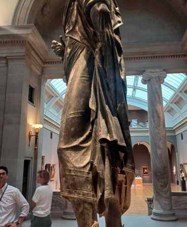 İmparator Marcus Aurelius heykeli, Burdur’da heyecan yarattı