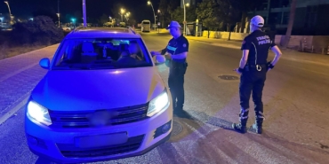 Kemerde trafik denetimi; 674 sürücü ve yolcuya ceza yazıldı