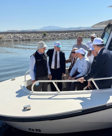 Eğirdir Gölü’nde inceleme