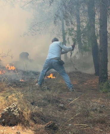 Antalya’da 3 ayrı orman yangını (3)