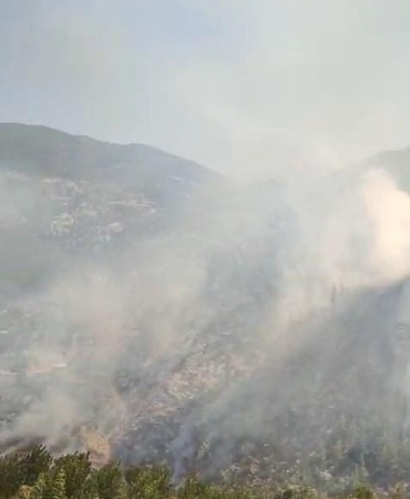 Antalya’da 3 yangın kontrol altında, 1’ine müdahale sürüyor (4)