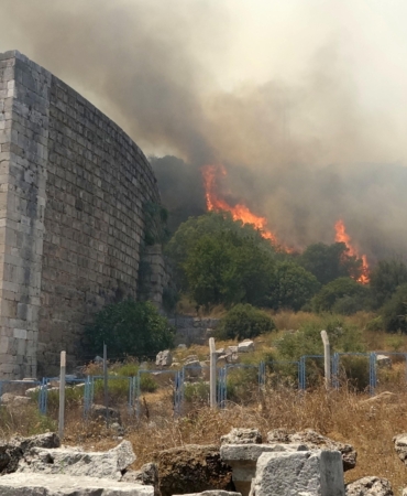 Antalya’da 3 orman yangını kontrol altında, 2’sine müdahale sürüyor (8)