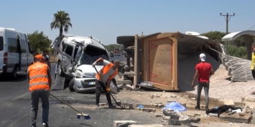 Manavgat’ta kaza: 1 ölü