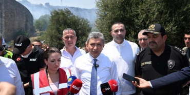 Antalya’da 4 orman yangını kontrol altında, 2’sine müdahale sürüyor (12)