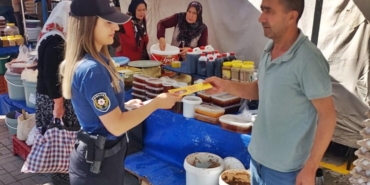 Polisten farkındalık etkinliği