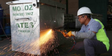 Kepez Belediyesi’nden ekonomik ve sürdürülebilir konteyner üretimi