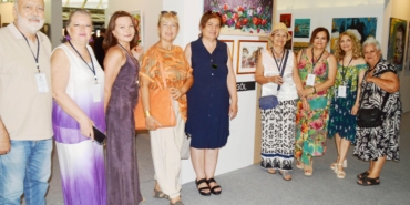 Fuarda sanat dersi
