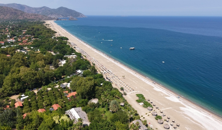 Yeşil ve mavinin buluştuğu doğa cenneti; Çıralı