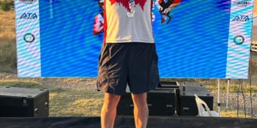 Salda Gölü’nde ilk triatlon heyecanı; ‘Demir Adam’ zirvede