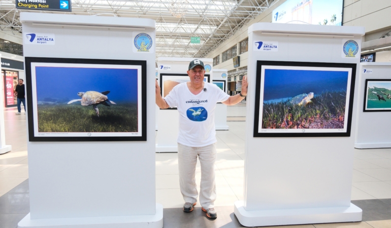 Akdeniz’in sessiz tanıkları terminalde sergileniyor