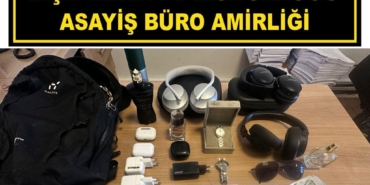 Uyuşturucu hükümlüsü hırsızlıktan yakalandı