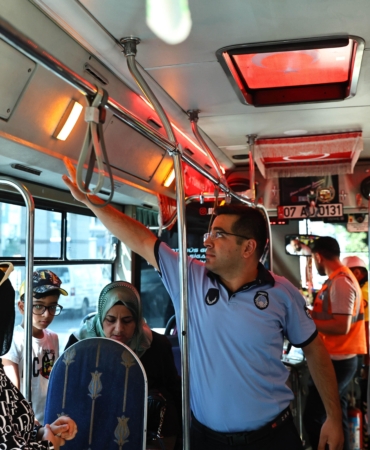 Büyükşehir’den otobüs ve taksilere sıkı denetim