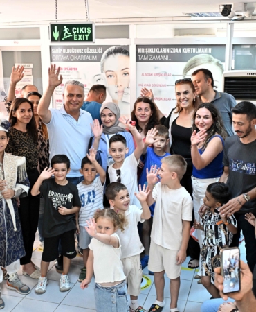 Başkan Uysal’dan sünnet çocuklarına ziyaret