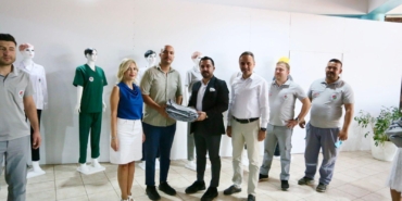 Kepez Belediyesi’nden örnek tekstil atölyesi