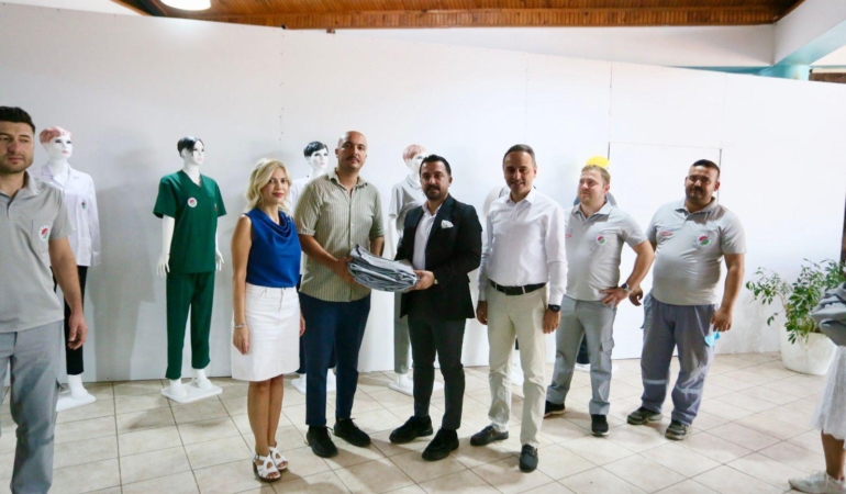 Kepez Belediyesi’nden örnek tekstil atölyesi