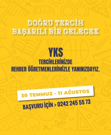 Konyaaltı’ndan YKS Tercih Desteği: Ücretsiz Hizmet